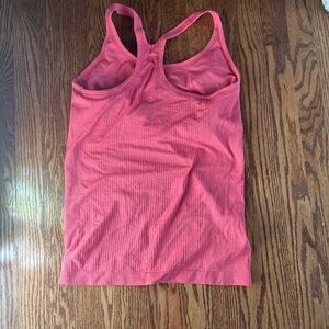 Pink Lululemon tank top